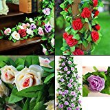 elegantstunning ウェディング/パーティーローズ造花　バラの造花　 花藤　インテリア花　新婚部屋装飾 バレンタインデー　ホワイトデー　プロポーズ 記念日 誕生日 イエロー