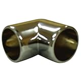 DC クロームエルボ 回転止ネジ付 19mm