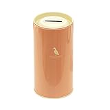 Baidecor TinplateオレンジDuck Money Box Piggy Bank