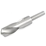 uxcell ツイストドリルビット　シルバーグレー　ストレートシャンク　HSS製　ビットの直径26mm