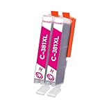 BCI-381XL BCI-380XL 互換インク キヤノン(canon)用 BCI-381XL/380XL BCI-381XLM マゼンタ2個 対応機種:PIXUS TS6130 TS6230 TS6330 TS7430 TS7330 TR7530 TR8530 TR8630 TR9530 TR703 TS8130 TS8230 TS8330 TS8430 【残量表示対応/個包装/大容量】