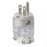 明工社 医用接地プラグ 透明 15A 125V ME2591