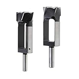 B Blesiya 2pcs　プラグカッター　木工用　　穴あけドリルテノン 30mm + 35mm　1/2"シャンク