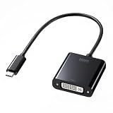 サンワサプライ USB Type C-DVI変換アダプタ AD-ALCDV