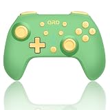 QRD Junior E5 ゲームパッド、ポケットサイズミニコントローラ かわいい、Switch 2/Switch Lite,OLED/PC/Android/IOSに対応、グリーン