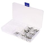 B Baosity 270個セット　ケーブルコネクタ　絶縁　電線 圧着端子　クリアケース付き