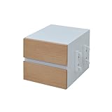 JKプラン　Re・conte Ladder Desk NU （CHEST） ホワイトナチュラル NU-002-whna