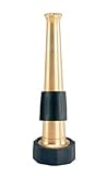 Orbit 5-Inch Brass Sweeper with On/Off Hose Spray Nozzle 58239 [並行輸入品]