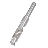 uxcell ツイストドリルビット　 HSS製 シルバートン　1.3cm ダイヤまっすぐシャンク　18mmドリルダイヤ