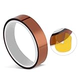 断熱テープ 耐熱 テープ 高温テープ 絶縁 耐熱 ポリイミドテープ 250℃ 耐高温テープ（幅10mm×長さ33m ）電子基板 の マスキング 保護 等に ゴールドフィンガーテープ