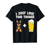 ビールミニチュア・ピンシャー犬 Tシャツ