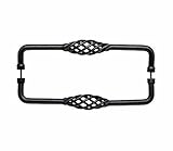 Top Knobs M1242-12 Pair Birdcage Back to Back Door Pull Pewter by Top Knobs
