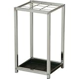 傘立て/アンブレラスタンド(小) スリムタイプ スチール幅26.5cm 水受け皿付き FB-3013C