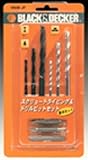 BLACK&DECKER スクリュードライビンク&ドリルビット9点セット Z-50688