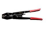 【FASTAM】圧着スリーブ用圧着ペンチ 圧着工具 リングスリーブ用　リリーサー付 5.5-22mm2対応 　（レット）