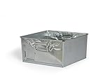 TOTE PAN Metal Tote Pans "MANOMADE" TP-MM300 Galvanised Steel