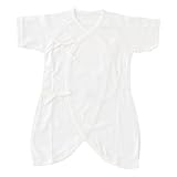 (チャックル) chuckle 通年素材!白無地コンビ肌着【1枚売り】 ホワイト 50-60cm P6761-00-10