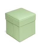 Badger Basket Folding Storage Seat, Sage by Badger Basket
