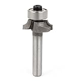 uxcell ボーズ面　ギンナン　コーナー丸めビット　オーバールータービット　超硬スチール　カットツール　シルバートーン