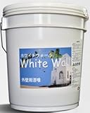 「ホワイトウォール (White-wall)」 22kg　外壁用国産高級漆喰