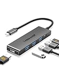 Lemorele USB C ハブ Type-C 5in1 HUBマルチ 変換アダプター