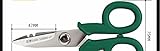 ROOH-5.5 Inch 145mm Multi Purpose Household Electrician Scissors Shearing Tools Cut for wire,file, s