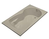 Kohler K-1193-G9 Synchrony 5Ft Drop-in Bath, Sandbar [並行輸入品]