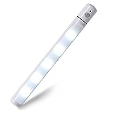 磁気コリドーNight LightスマートIRモーションセンサー5 LED夜ランプターンLEDチューブランプ( Not Included : 3 AA電池)