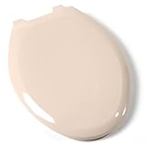 Comfort Seats C2200S30 EZ Close Deluxe Plastic Toilet Seat, Elongated, Fawn Beige [並行輸入品]