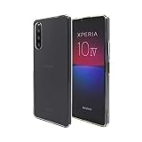 【Provare】Xperia 10 Ⅳケース エクスペリア10 Ⅳ 互換ケース 耐衝撃 ソフトケース 透明 薄型 軽量 クリア しなやかなラバータイプ TPUシリコン ストラップホール付 SO-52C / SOG07 / A202SO / XQ-CC44