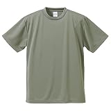 4.1オンス ドライアスレチック Tシャツ 590001 グレー L