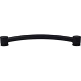Top Knobs TK67BLK Oval Appliance Pull by Top Knobs