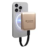 トランセンド ポータブルSSD 1TB【iPhone MagSafe対応】高速 USB 20Gbps 最大2,000 MB/s 4K ProRes撮影 ゴールド TS1TESD420G