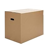 KKCF 段ボールハードボード5層の段ボール フラットパッケージ穴の開いたハンドル郵送用品60×40×50cm1パックにつき10または20 (色 : Quantity10, サイズ さいず : 60X40X50cm)
