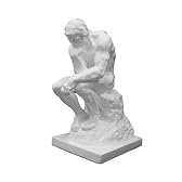 石膏像　Ｎ－０４４　ロダン作　考える人（大）　Ｈ．４８ｃｍ