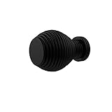 Allied Brass C-1-BKM Designer Cabinet Knob, Matte Black [並行輸入品]