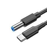 Type-C PDトリガーケーブル 電源プラグ 充電ケーブル USB-C入力からDC5.5*2.5mm電源 急速充電 PD充電ケーブル用ラップトップノートブック用 PVC 高耐久 頑丈 断線防止 PDC003 USB-C PD トリガーケーブル 12V 15V 20V USB Type C PD to DC 電源ケーブル (15V)