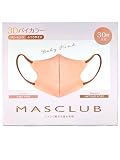 [レザーシティジャパン] 【30枚×1箱】MASCLUB 3D立体マスク 3層構造 箱入り (ベビーピンクー×紐ローズ)