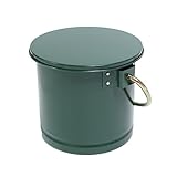 ホルベイン 油彩用筆洗器 No.20 緑 アトリエ型 スチール製 口径140φ×H140mm 112214