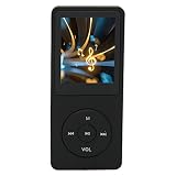 MP3プレーヤー、8GB MP3 MP4プレーヤーポータブル音楽プレーヤー、FMラジオ、ボイスレコーダー、電子書籍、HiFiロスレスサウンドMP3音楽プレーヤー、30時間再生 (黒)