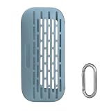 LICHIFIT Bose SoundLink Flex用シリコンケース カバー bluetoothスピーカー 保護カバー ストラップ付 旅行 持ち運び便利 アクセサリー（ブルー）