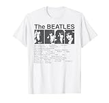 ビートルズ歌リスト Tシャツ