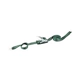 TRUSCO(トラスコ) 強力型ベルト荷締機 SUS金具 38mm幅 600kg アイタイプ GX38S-600R