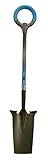 Radius Garden 25101 Pro-Lite Ergonomic Carbon Steel Spade, Blue [並行輸入品]