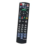テレビ用リモコン N2QAYB001151 replace for パナソニックPanasonic VIERA ビエラ テレビ UN-19CF10-K UN-19F10-K UN-19CF8-K UN-19F9-K UN-24F7-K UN-19F11-K UN-19CF9-K UN-19F7-K UN-19F8-K