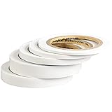 [Cicogna] 曲線用 マスキングテープ 5本セット 2mm 3mm 5mm 8mm 10mm 幅 プラモデル 塗装 スジボリ ガイドテープ 滑らかに美しく曲線部に貼る