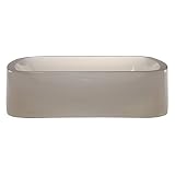 Decolav 2802-MST Incandescence Rounded Rectangular Vessel Sink, Mist [並行輸入品]