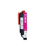 【SEASKY】SAT-M マゼンタ 染料 単品 エプソン EPSON 対応 サツマイモ SAT インクカートリッジ 互換インク 純正 と併用可能 残量表示機能付 さつまいも インク ISO9001認証工場 EP-715A EP-815A EP-714A EP-814A EP-712A EP-812A EP-713A EP-813A プリンターインク