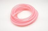 シリコン半透明ホース　耐熱・耐圧エアチューブ　内径12mm　ピンク 1M