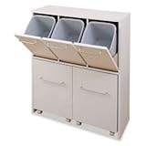 キャスター付きダストBOX 5分別 SE-0002